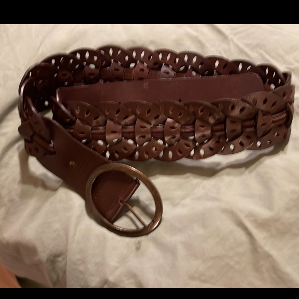 Ladies Heavy Woven Belt